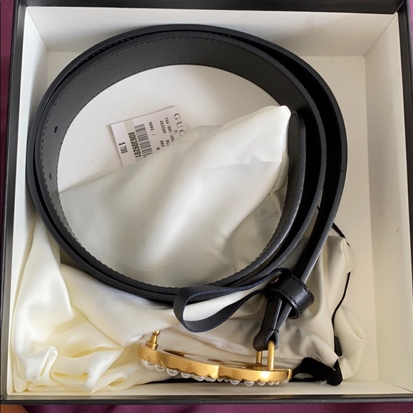Gucci Pearl Belt